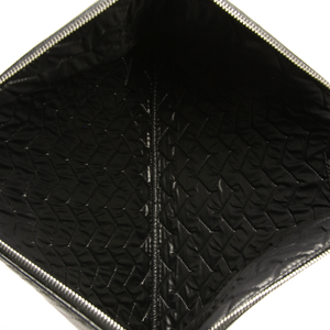 Large Chevron O Case Zip Pouch