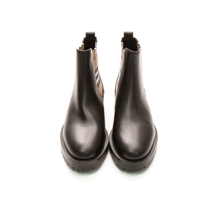 Check Chelsea Boots - Size 9