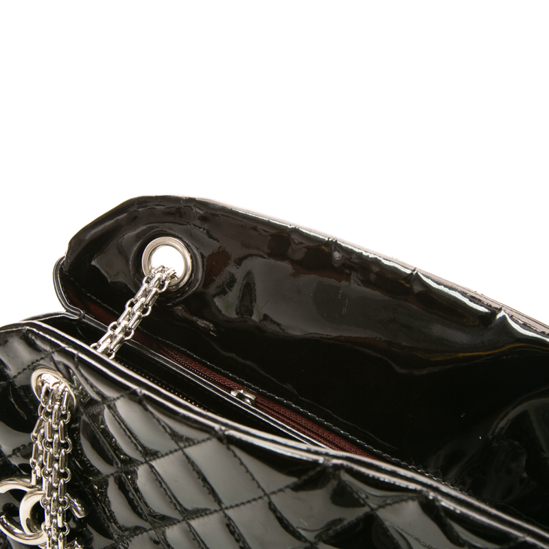 Chanel - Black Patent Medium Just Mademoiselle