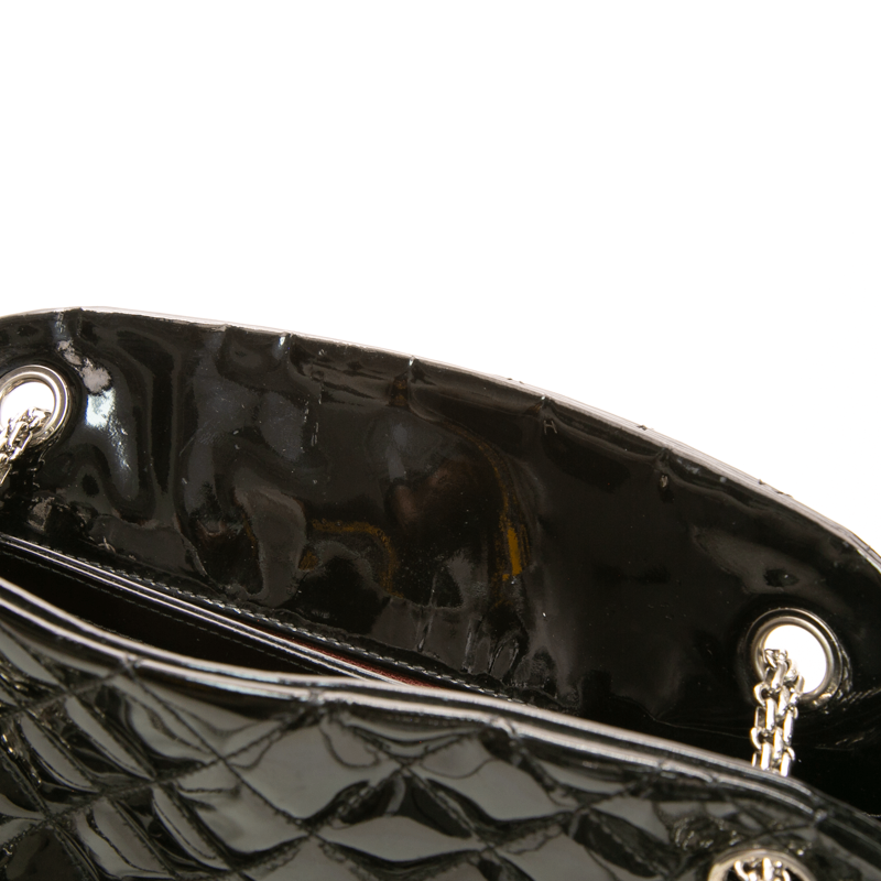 Chanel - Black Patent Medium Just Mademoiselle