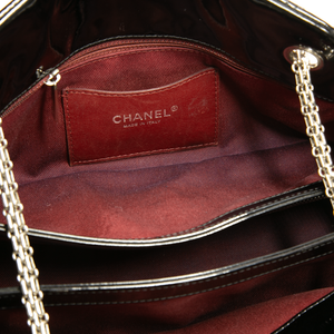 Chanel - Black Patent Medium Just Mademoiselle