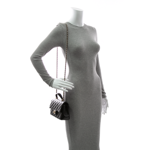 Classic Mini Rectangular Top Handle Flap Bag