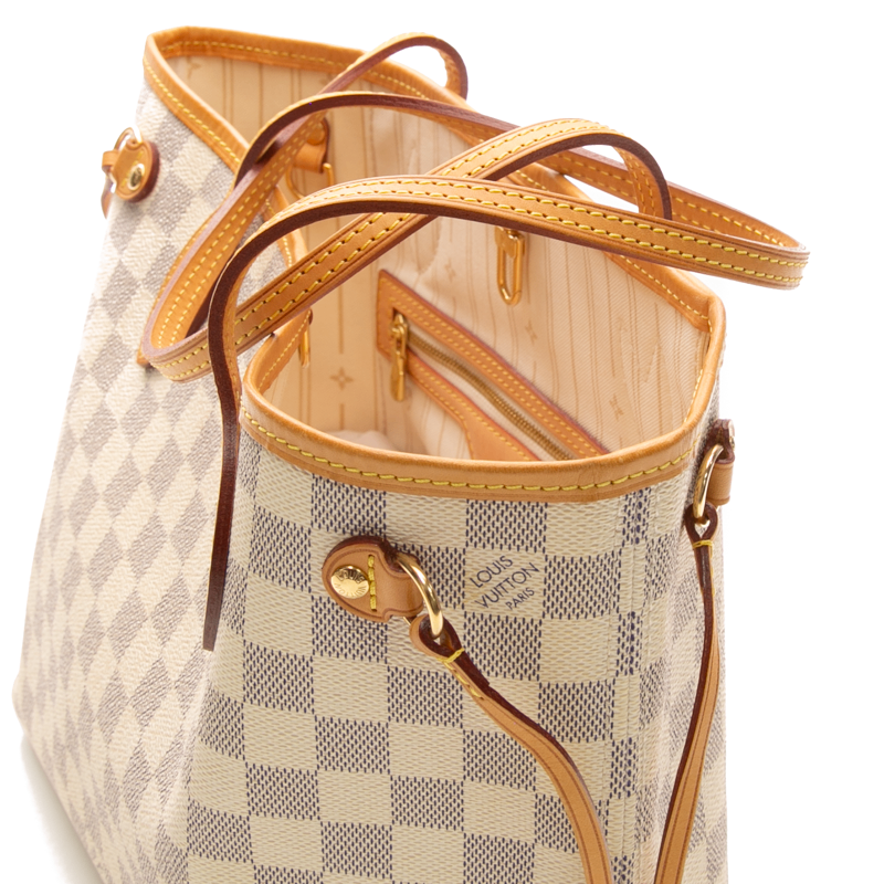 Louis Vuitton - Damier Azur Neverfull PM Tote Bag
