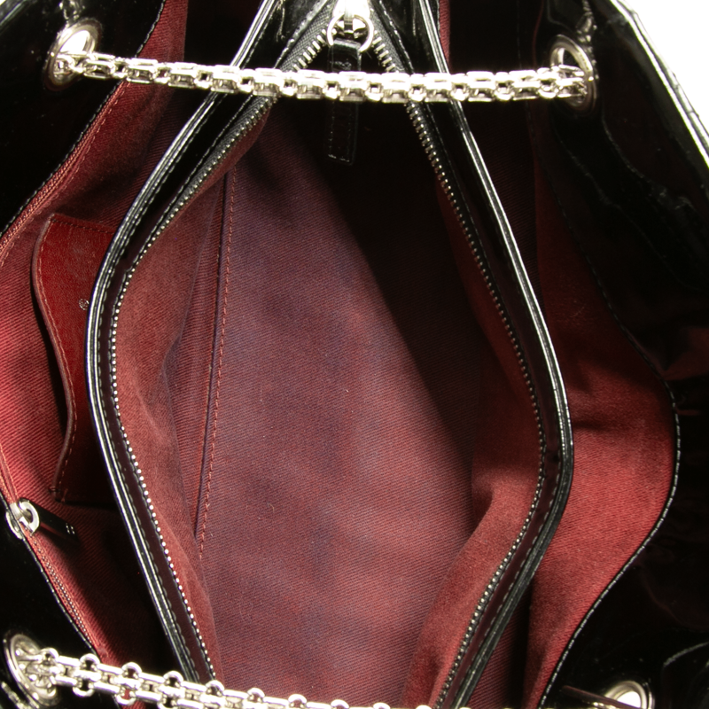 Chanel - Black Patent Medium Just Mademoiselle