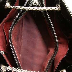 Chanel - Black Patent Medium Just Mademoiselle