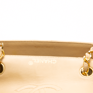 Chanel - Black/Tan VTG Square Mini Flap Crossbody Bag