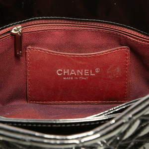 Chanel - Black Patent Medium Just Mademoiselle