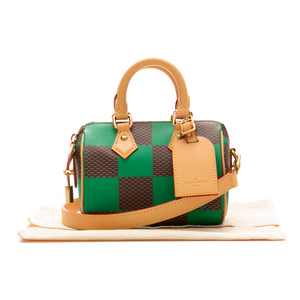 Louis Vuitton - Green Damier Pop Speedy 18 Band.