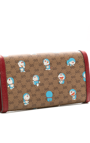 Gucci - Micro GG Supreme Doramen Long Wallet