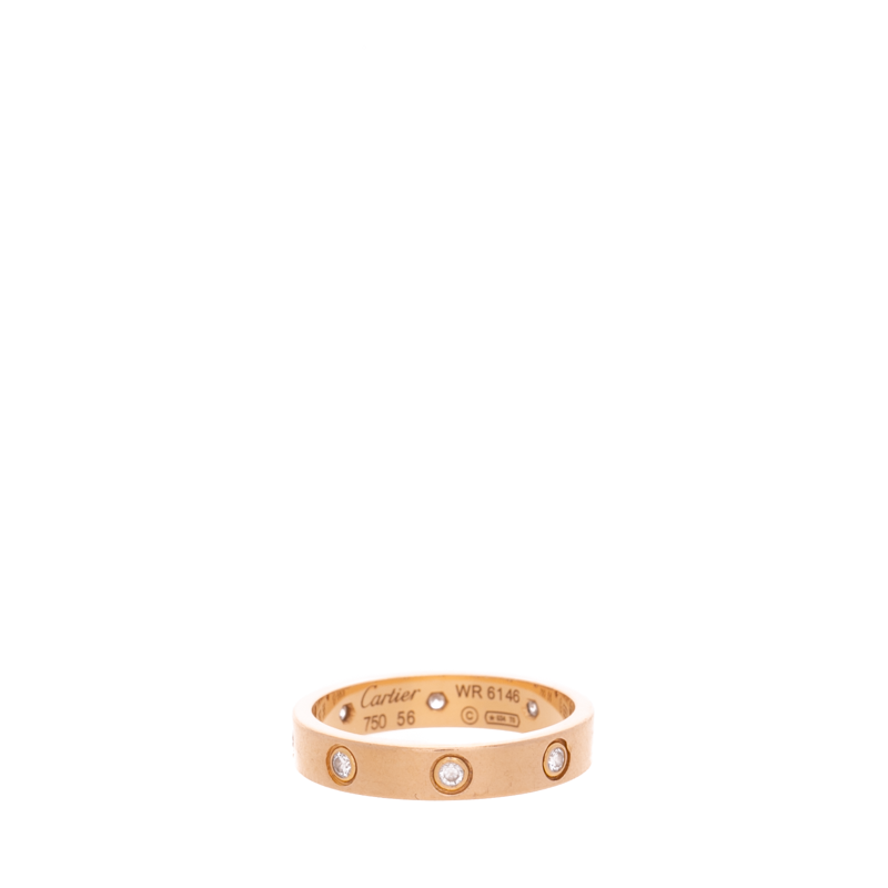 Cartier-8-Diamond-Small-Love-Ring-Size- 7.5-301038