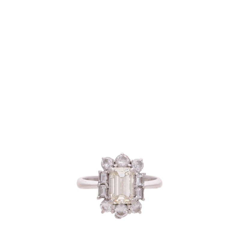 Fine-Jewelry-Platinum-Diamond- Engagement-Ring-Size-6.75-300999