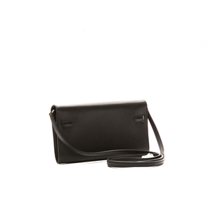 Kelly Classique To Go Wallet Black Epsom Leather