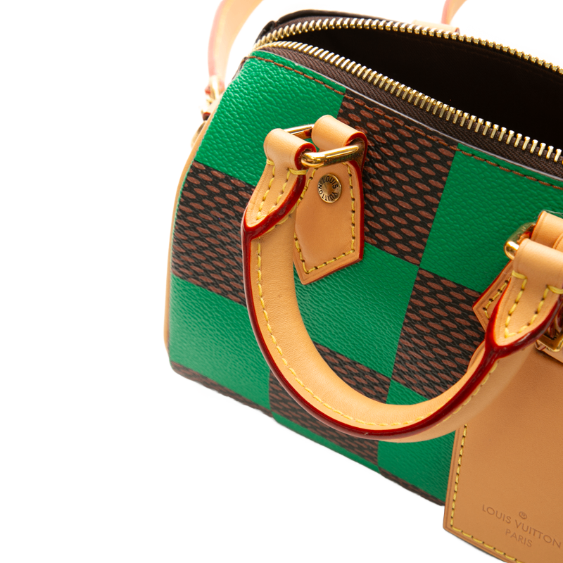 Louis Vuitton - Green Damier Pop Speedy 18 Band.