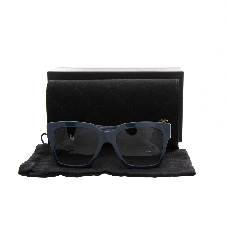 Chanel - Blue Sunglasses
