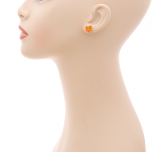 Cage d'H Cube Earrings