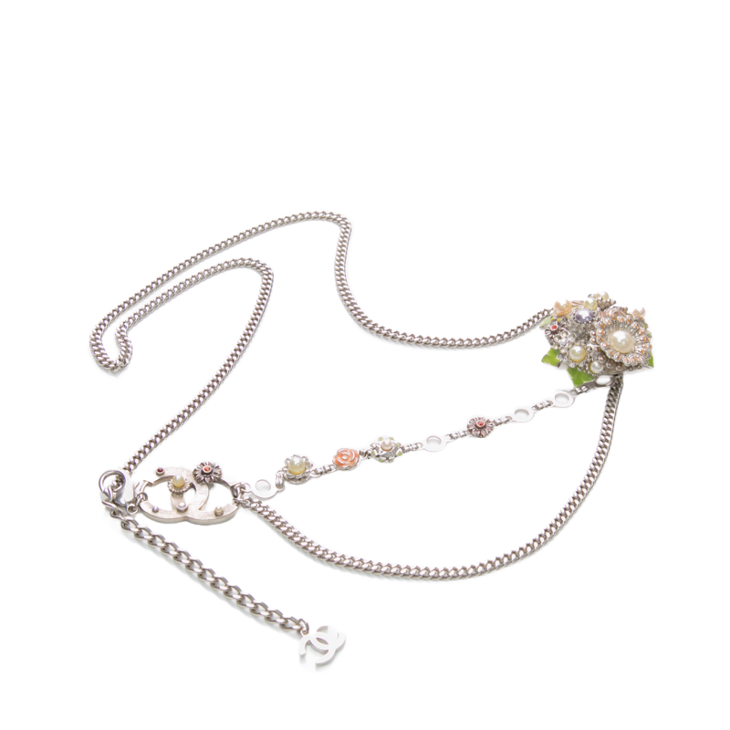 Chanel-Vintage-CC-Floral-Chain-Belt-301024
