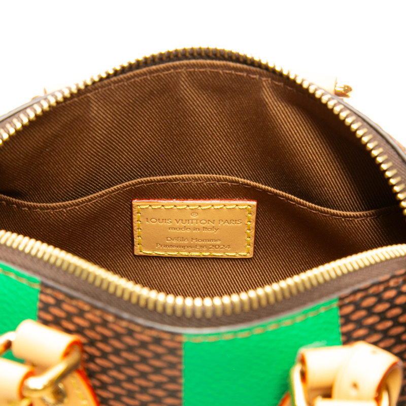 Louis Vuitton - Green Damier Pop Speedy 18 Band.