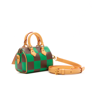 Louis Vuitton - Green Damier Pop Speedy 18 Band.