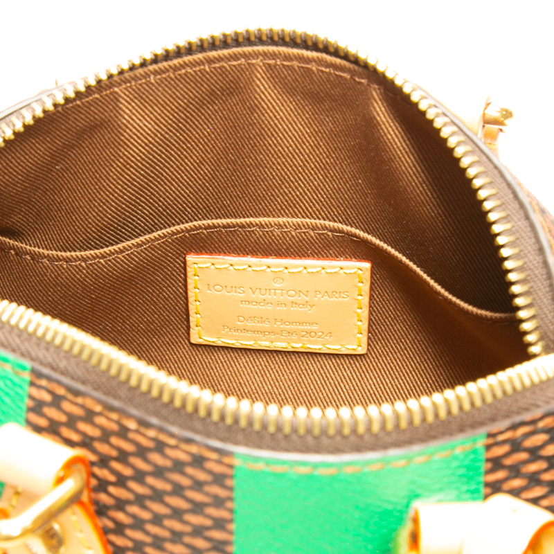 Louis Vuitton - Green Damier Pop Speedy 18 Band.