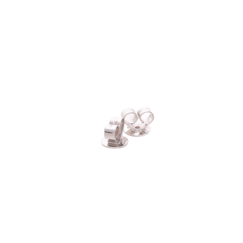 Fine Jewelry - 18k White Gold Quatrefoil Diamond Earrings