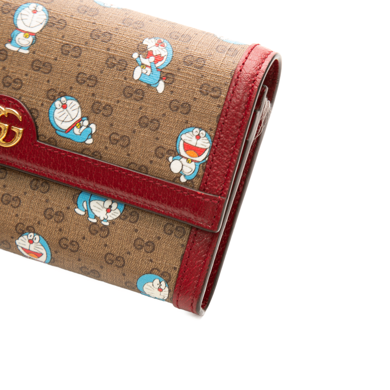 Gucci - Micro GG Supreme Doramen Long Wallet