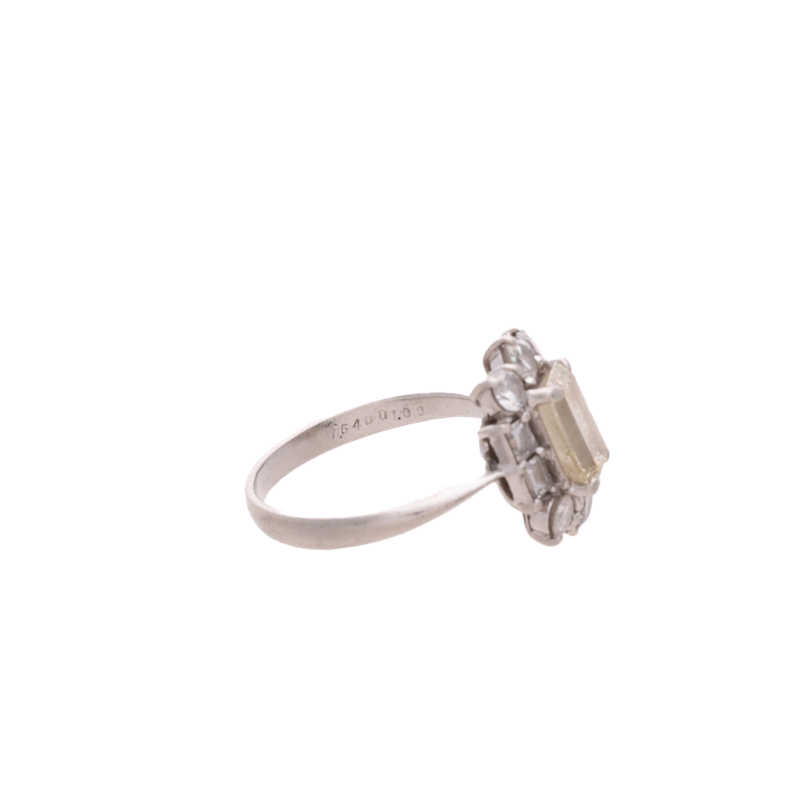 Fine Jewelry - Platinum 1.54ct Engagement Ring (6.75)