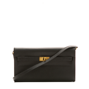 Hermes-Kelly-Classique-To-Go-Wallet- Black-Epsom-Leather-300993