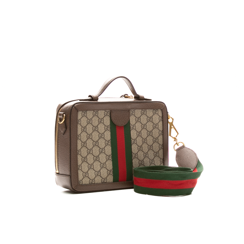 Gucci - Supreme Ophidia Top Handle Crossbody