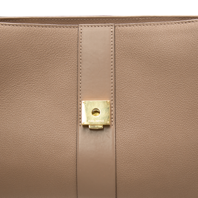 Louis Vuitton - Taupe Python Very One Handle Bag