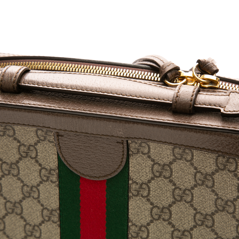 Gucci - Supreme Ophidia Top Handle Crossbody