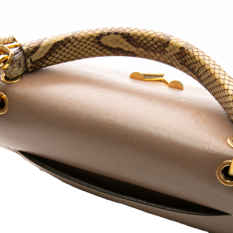 Louis Vuitton - Taupe Python Very One Handle Bag