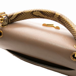 Louis Vuitton - Taupe Python Very One Handle Bag