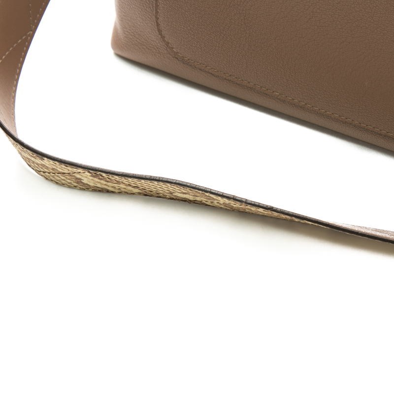 Louis Vuitton - Taupe Python Very One Handle Bag