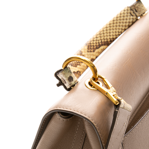 Louis Vuitton - Taupe Python Very One Handle Bag