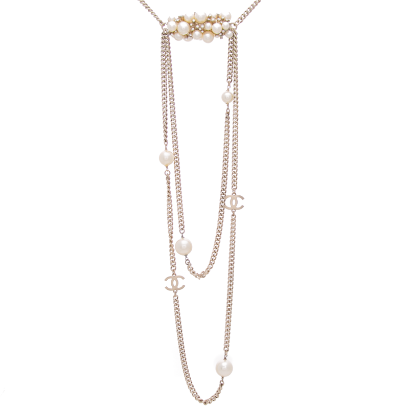 Chanel-Vintage-Crystal-CC-Pearl-Long- Necklace-301023