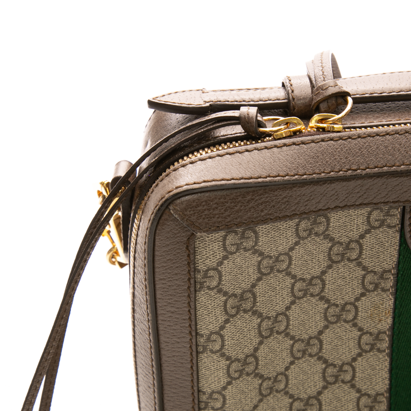 Gucci - Supreme Ophidia Top Handle Crossbody