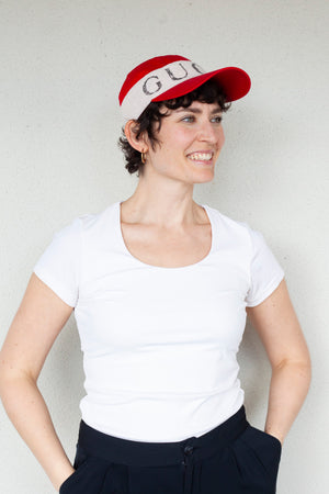 Terry Cloth Logo Baseball Cap - Size S