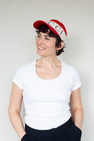 Terry Cloth Logo Baseball Cap - Size S