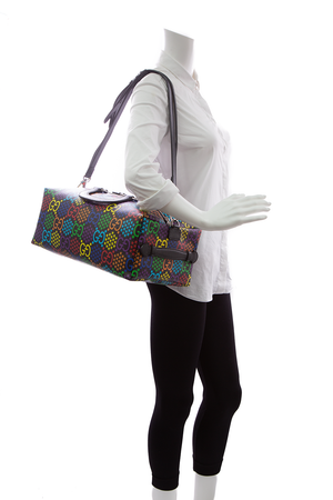 GG Psychedelic Convertible Small Duffle Backpack