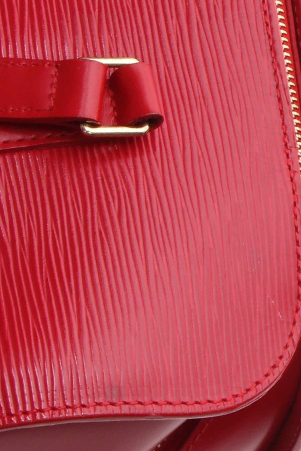 vuitton red epi leather segur
