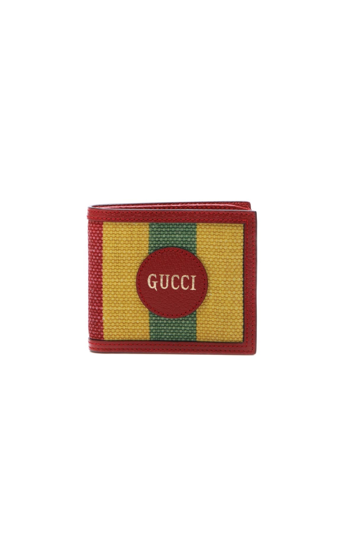 Gucci Bifold Wallet Stripe Logo Black in Leather - US
