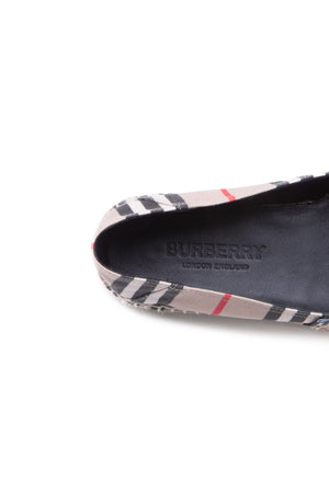 Burberry Alport Icon Stripe Espadrilles - Size 38.5