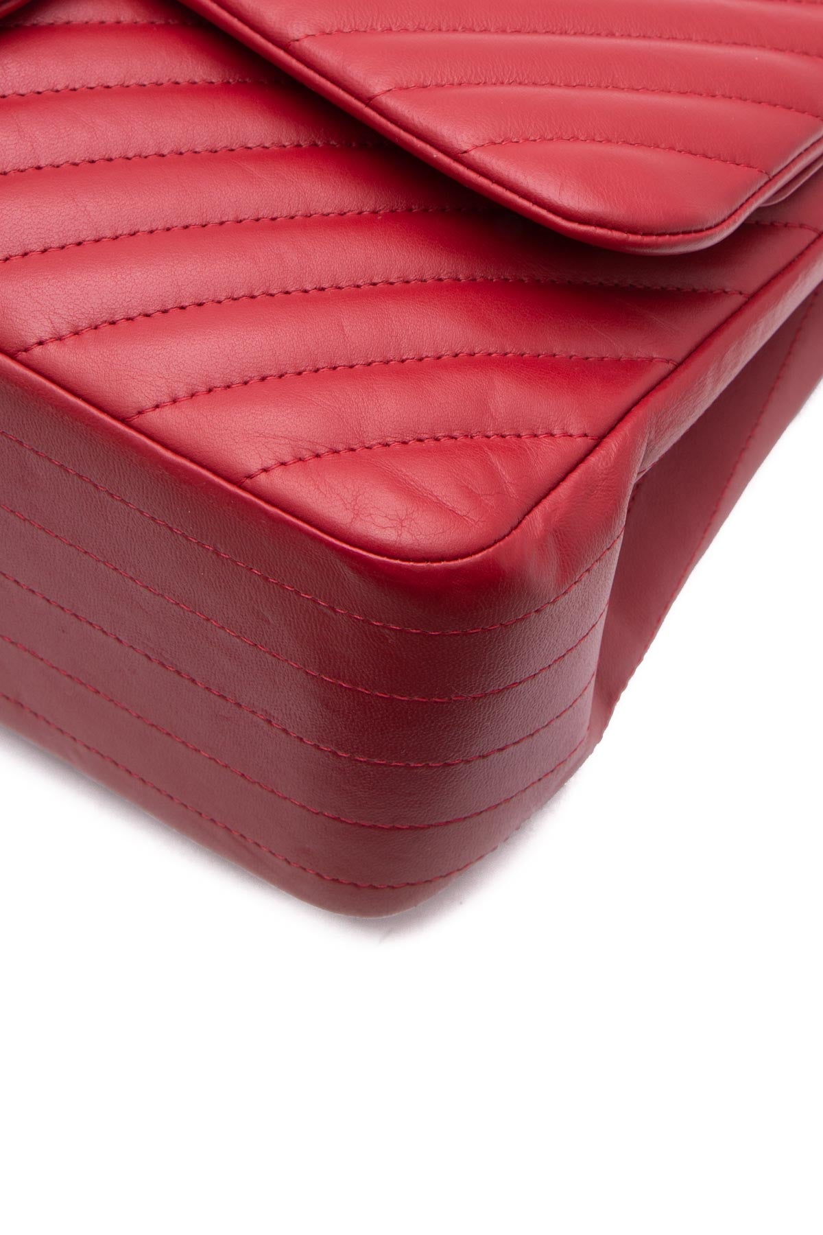 Chanel Chevron Jumbo Double Flap Bag