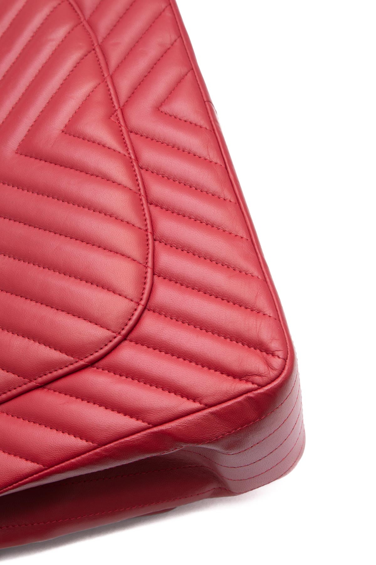 Chanel Chevron Jumbo Double Flap Bag