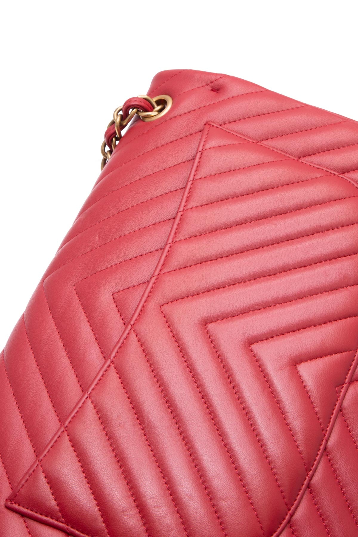Chanel Chevron Jumbo Double Flap Bag