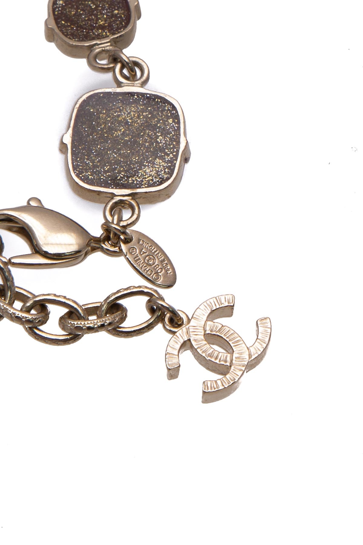 Chanel Gripoix CC Bib Necklace