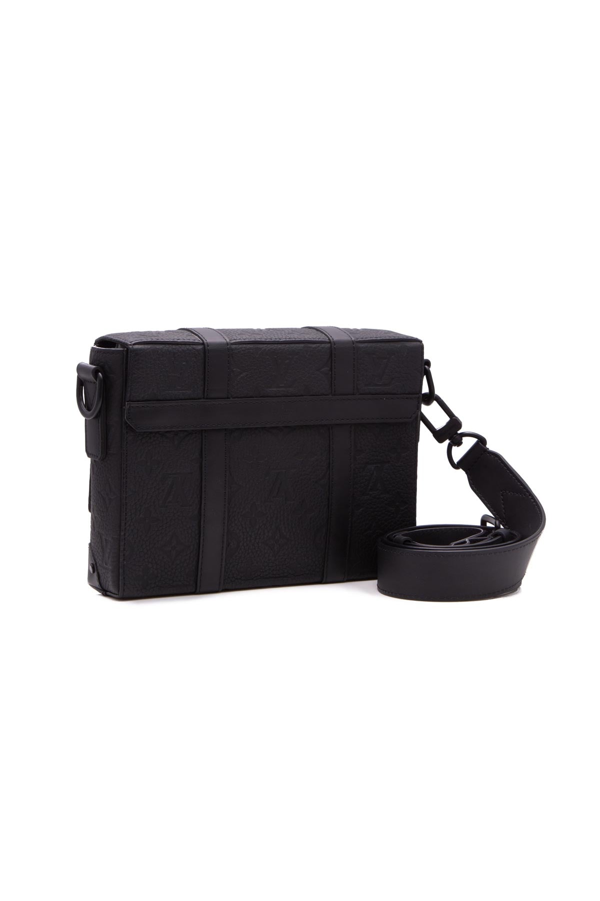 S Lock Briefcase Monogram Taurillon Leather - Men - Bags