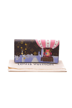 Louis Vuitton Xmas Animation Shanghai Sarah Wallet
