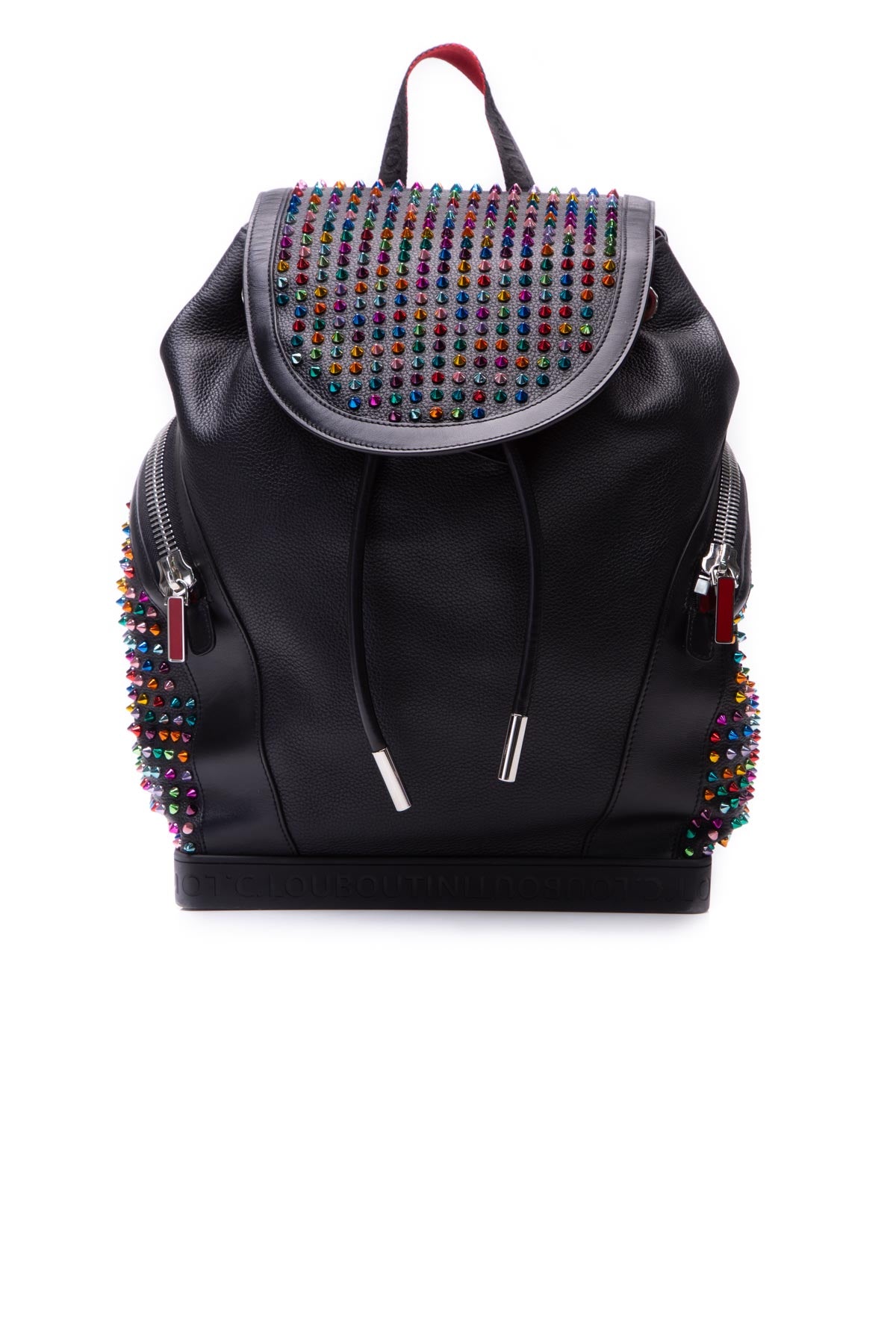 louboutin bag with spikes