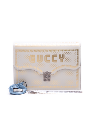 Gucci x Sega "GUCCY" Magnetismo Book Pouch Portfolio